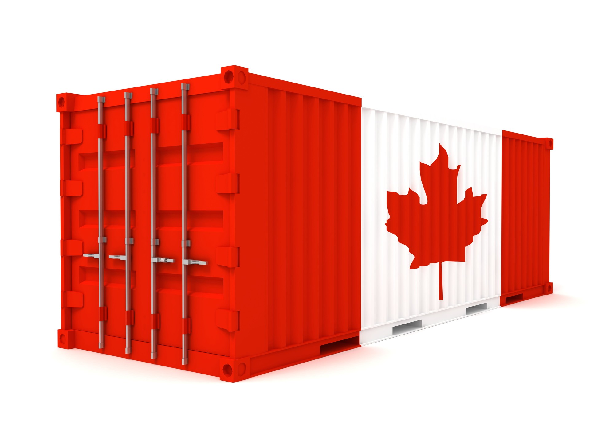Canada cargo container export import shipping