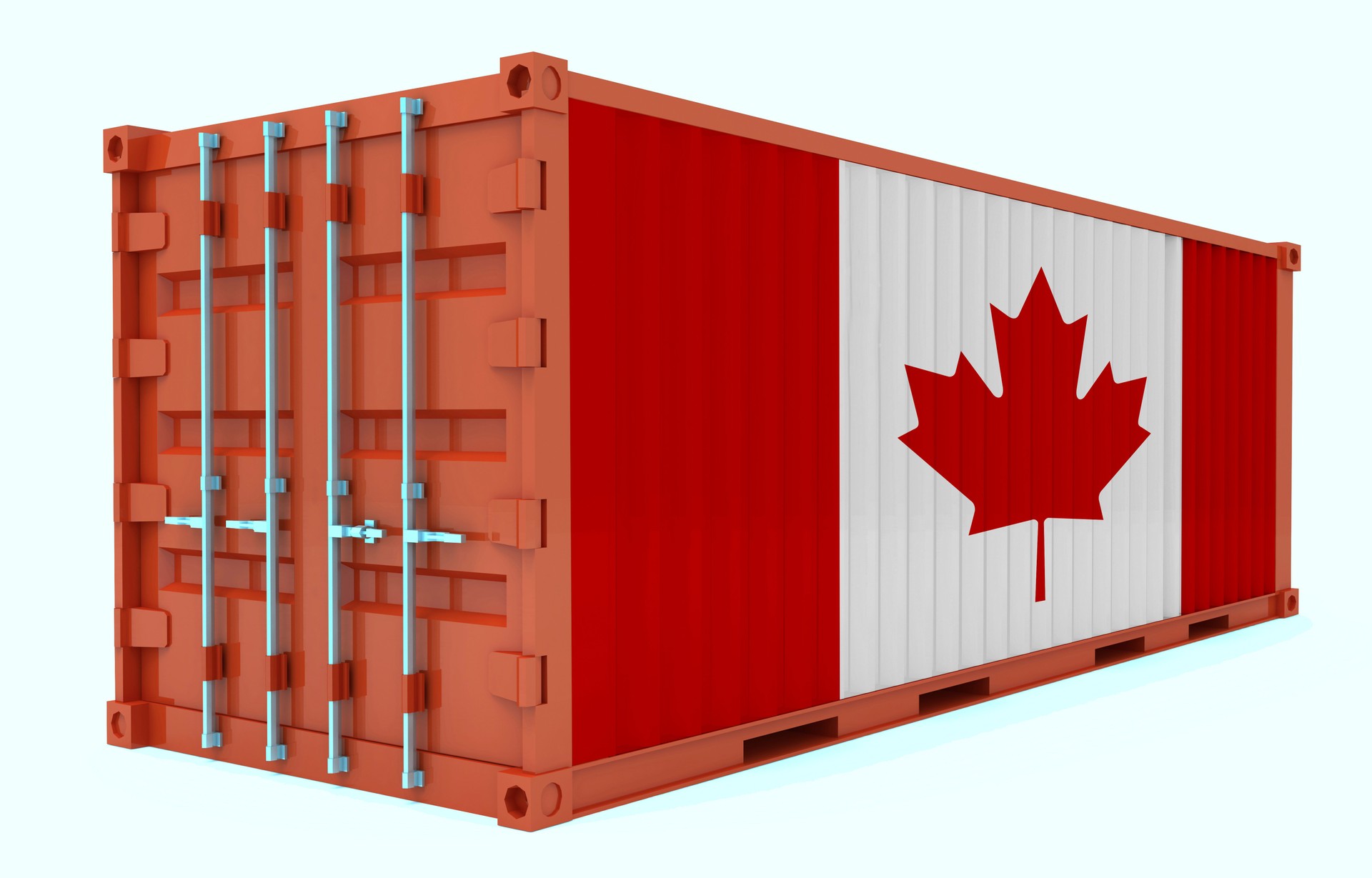Canada cargo container export import shipping